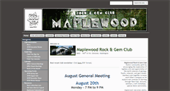 Desktop Screenshot of maplewoodrockclub.com