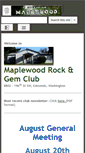 Mobile Screenshot of maplewoodrockclub.com